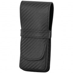 ERBE Manikure Set Taschen-Etui Serie quot;Carbonquot;, schwarz, 4-tlg.  Карманный чехол для маникюрного набора серии &amp;quot;Карбон&amp;quot;, черный, 4 предм.