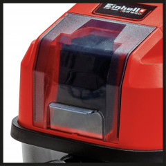 Einhell Einhell Nass-Trocken-Akkusauger TE-VC, Blasanschluss zum Ausblasen von schwer zuganglichen Stellen  Аккумуляторный пылесос Einhell для влажной и сухой уборки TE-VC, насадка для продувки труднодотупных мест
