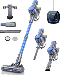 Laresar Laresar Akku-Hand-und Stielstaubsauger, Akku Staubsauger 450W/33000pa,Staubsauger Kabellos bis zu 55 Min. Laufzeit,Kabelloser Staubsauger,Touchscreen  Беспроводной ручной и стержневой пылесос Laresar, беспроводной пылесос 450 Вт/33000 Па, беспрово
