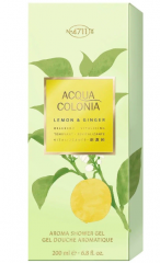 4711 Acqua Colonia Lemon &amp; Ginger Bath &amp; Shower Gel Гель для душа унисекс, 200 мл