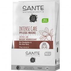 Sante Intense Care Pflege-Maske Bio-Sheabutter &amp; Bio-Aloe Vera  Маска для интенсивного ухода с органическим маслом ши и органическим алоэ вера
