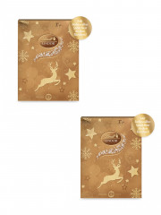 Lindt Lindor Адвент календарь 2024, 24 сладких сюрприза, 580 г, 2 штуки