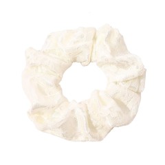 Chris Rubin Alice Scrunchie White Алиса резинка для волос
