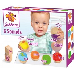 Eichhorn Musik Holzkugel mit Sound Музыкальный деревянный шар со звуком