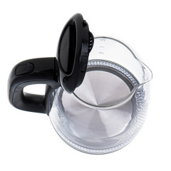 Mesko Mesko Wasserkocher MS 1302b Glas-Wasserkocher, schwarz 1,7 Liter, 2200 W  Чайник Mesko MS 1302b стеклянный чайник, черный 1,7 л, 2200 Вт