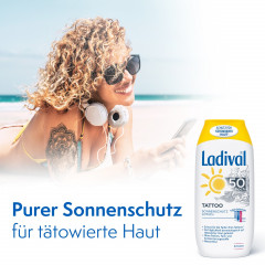 Ladival Tattoo Sonnenschutz Lotion LSF 50  Солнцезащитный лосьон для татуировки SPF 50