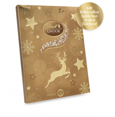 Lindt Lindor Адвент календарь 2024, 24 сладких сюрприза, 800 г, 3 штуки