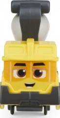 Spin Master Mighty Express Push-and-Go Zug Baut-es Bruno mit Guterwaggon Mighty Express Push-and-Go Train Build it Bruno with Goods Car
