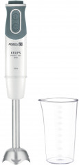 Krups Krups Stabmixer HZ64B1 Perfect Mix 8000, 800 W, 20 Geschwindigkeiten, 4 Powelix Klingen, Edelstahlmixstab, Messbecher  Ручной блендер Krups HZ64B1 Perfect Mix 8000, 800 Вт, 20 скоростей, 4 лезвия Powelix, палочка для смешивания из нержавеющей стали,