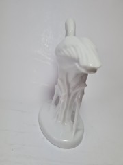 CLUB Фарфоровая статуэтка "Цапля", Румыния, 13см х 9см, 1960-70гг.