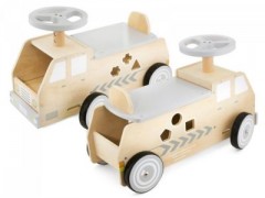 mamabrum Aufsitzauto aus Holz Rutschauto mit Aufbewahrungsfach Деревянная ездовая машина с багажным отделением
