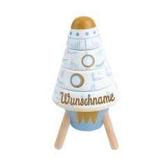elefantasie Stapelturm Rakete personalisiert mit Namen Ракета Stack Tower