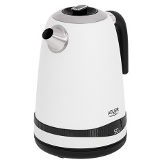 Adler Adler Wasserkocher AD 1295w, 1,7 Liter, 2200 Watt, LCD-Anzeige, 7 Stufen Temperaturregelung  Чайник Adler AD 1295w, 1,7 литра, 2200 Вт, LCD дисплей, 7 уровней регулировки температуры