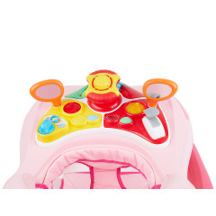 bieco Baby-Walker Lauflernhilfe Spielcenter mit Melodien kippsicher Wippfunktion Lauflernhilfen Детские ходунки