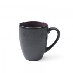 Bitz Bitz Gastro black / lilac Becher mit Henkel 0,30 L / h: 10 cm Кружка Bitz Gastro черная/сиреневая с ручкой 0,30 л / высота: 10 см