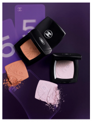CHANEL Les Tarots de Chanel mattes puder-rouge in blood orange, Румяна с бархатистым матовым финишем, 14г, ограниченный тираж, коллекция Осень/Зима 2024, оранжево-коралловый