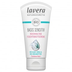 lavera basis sensitiv Reichhaltige Feuchtigkeitscreme  основа sensitiv Насыщенный увлажняющий крем