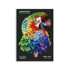 ANIWOOD Holz-Puzzle Papagei M (121 Teile) Деревянный пазл Parrot M (121 деталь)