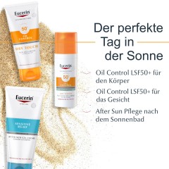 Eucerin Sun Gel-Creme Oil Control Body LSF 50+  Солнцезащитный гель-крем против жирного блеска для тела SPF 50+