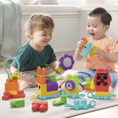 Mattel MEGA BLOKS Rollspass Raupenzug MEGA BLOKS катит весёлый гусеничный поезд