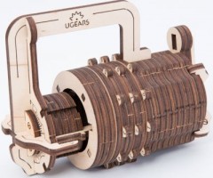 UGEARS Modellbausatz KOMBINATIONSSCHLOss Комплект моделей КОМБИНИРОВАННЫЙ ЗАМОК