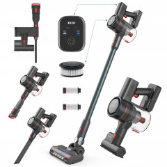 Redkey Redkey Akku-Stielstaubsauger P9, 350,00 W, 8 in 1 Staubsauger kabellos, 30KPa Akku Staubsauger mit LED-Burste, 2600 mAh Wechselakku,Duale HEPA-Filtration, Wandhalterung  Беспроводной пылесос Redkey P9, 350,00 Вт, беспроводной пылесос 8 в 1, аккумул
