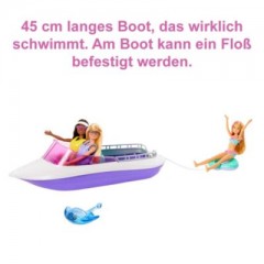 Mattel Barbie Malibu Mermaid Power Schnell-Boot und 2 Puppen Барби Малибу Русалка Power Speed ??Boat и 2 куклы
