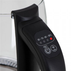 Camry Camry Wasserkocher CR 1290 Waserkocher Glas mit Temperatureinstellung 2 L 2200 Watt  Чайник Camry CR 1290, чайник стеклянный с регулировкой температуры, 2 л, 2200 Вт.