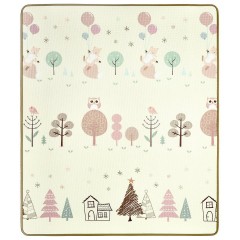mamabrum Doppelseitige Schaummatte 180 x 150 x 2 cm Rutschfest Двухсторонний поролоновый коврик 180 x 150 x 2 см Нескользящий