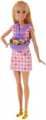 Mattel Barbie Puppe (blond) mit Hund  Welpen Кукла Барби (блондинка) с собачьими щенками