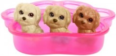 Mattel Barbie Puppe (blond) mit Hund  Welpen Кукла Барби (блондинка) с собачьими щенками