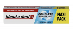 blend-a-dent Haftcreme Complete Original, 70 g, Крем для фиксации зубных протезов Complete Original, освежающий вкус, 70 г