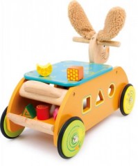 Small Foot Rutscher Hase mit Steckspiel Кролик-слайдер с подключаемой игрой