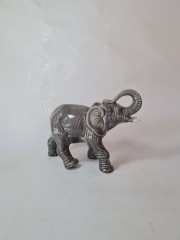 Sitzendorfer Фарфоровая статуэтка &quot;Слон&quot;, серая, 18см х 23см, Германия, 1970-80гг.