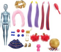 Mattel Barbie Color Reveal Hair Feature Spielset Игровой набор Barbie Color Reveal Hair Feature
