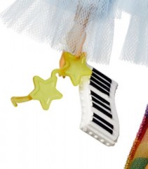 Mattel Barbie Extra Puppe mit Regenbogen-Kleid Кукла Barbie Extra в радужном платье