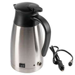 PRANITE PRANITE Wasserkocher 1000 ml Edelstahl Auto Wasserkocher tragbarer Wasserbecher, 1 l, 120,00 W  Чайник PRANITE, 1000 мл, автомобильный чайник из нержавеющей стали, портативная чашка для воды, 1 л, 120,00 Вт