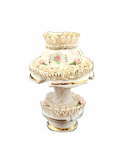 Статуэтка винтажная Capodimonte / Victoria с изображением женского портрета, фарфор, 11 х 6.5 см, Италия, 1960-70гг.