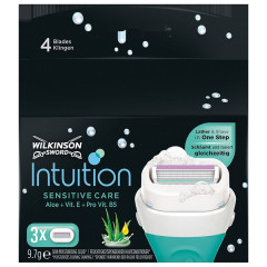 Wilkinson SENSITIVE CARE RASIERKLINGEN FUR DAMEN RASIERER  ЛЕЗВИЯ ДЛЯ ЖЕНСКИХ БРИТОВ ДЛЯ УХОДА ЗА ЧУВСТВИТЕЛЬНОСТЬЮ