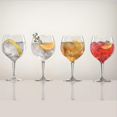 Spiegelau Spiegelau Glaser 'Bar - Gift Set' Gin &amp; Tonic Glas 630 ml Set 4-tlg. Бокалы Spiegelau &quot;Bar - Gift Set&quot; Бокалы для джина-тоника 630 мл, набор из 4 предм.