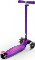 micro Kickboard maxi deluxe LED purple Kickboard maxi deluxe LED фиолетовый