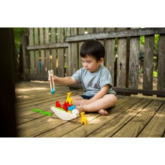 PLANTOYS Balancierspiel Boot Geschicklichkeitsspiele Игры на балансировку лодок