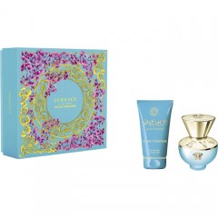 Versace Dylan Turquoise Geschenkset, Подарочный набор Версачи Туалетная вода спрей 30 мл + гель для тела 50 мл