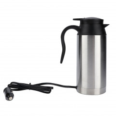 PRANITE PRANITE Wasserkocher 750 ml Edelstahl-Autoheizbecher, 0.75 l, 120,00 W, Reisekessel, Wasserkocher (12V)  Чайник PRANITE, 750 мл, автомобильная нагревательная чашка из нержавеющей стали, 0,75 л, 120,00 Вт, дорожный чайник (12 В)
