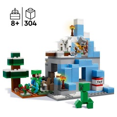 LEGO LEGO Minecraft 21243 Die Vereisten Gipfel LEGO Minecraft 21243 Ледяные вершины