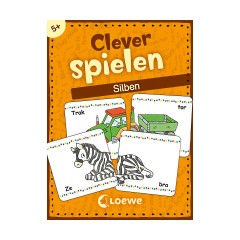 Loewe Verlag Clever spielen: Silben (Kartenspiel) Играть в Clever: Syllables (Карточная игра)