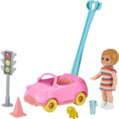 Mattel Barbie „Skipper Babysitters Inc. Autospielset mit Kleinkind-Puppe Автомобильный игровой набор Barbie Skipper Babysitters Inc. с куклой для малышей