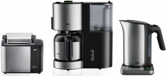 Braun Braun Wasserkocher ID Collection WK 5115 BK schwarz, 1,7 l, 3000 W Schwarz Чайник Braun ID Collection WK 5115 BK черный, 1,7 л, 3000 Вт