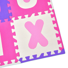 Pink Papaya Puzzlematte mit Zahlen und Buchstaben Kids Zone Коврик-пазл с цифрами и буквами Kids Zone