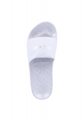 Tommy Hilfiger METALLIC Pool slides weiss METALLIC Шлепанцы для бассейна белый